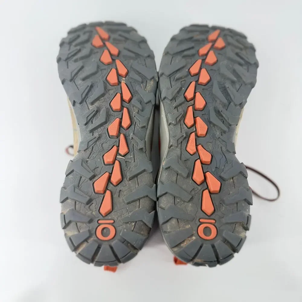Oboz Hiking Shoes Men's UK 9 Tan Nubuck Trail Sneakers BDry Waterproof Outdoor